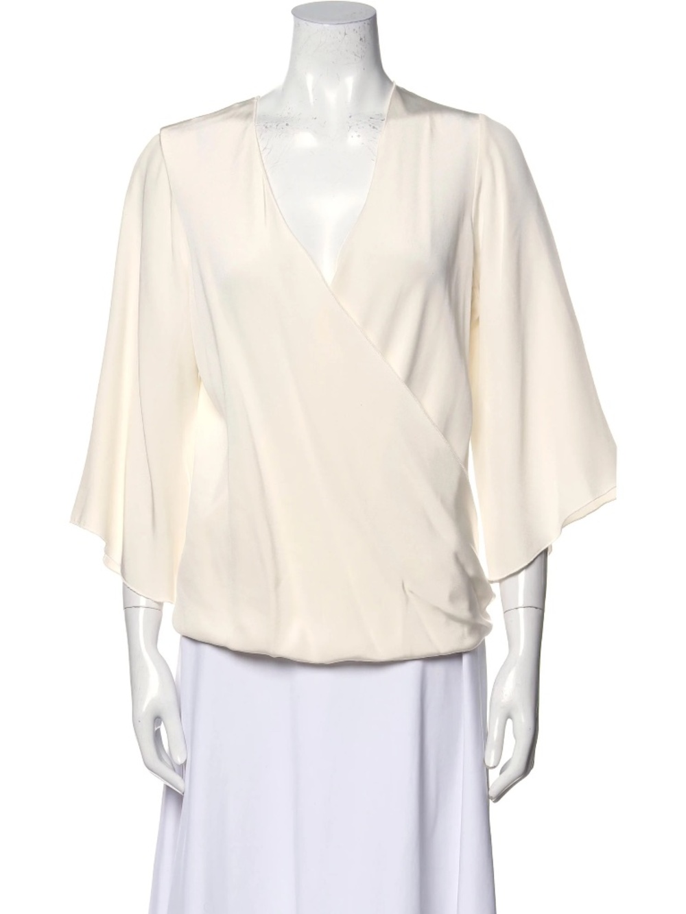 Peter Cohen Silk Blouse Cream M